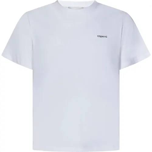 T-Shirt mit Kontrastierendem Logo-Print , Herren, Größe: L - Coperni - Modalova