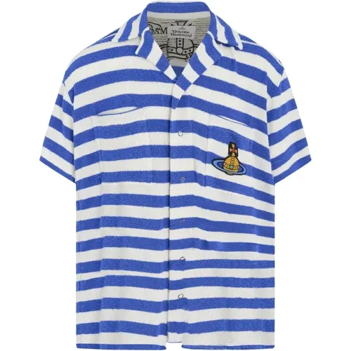 Camp Strip Shirt , male, Sizes: M, S - Vivienne Westwood - Modalova