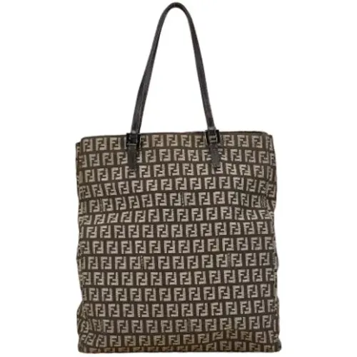 Pre-owned Canvas totes , Damen, Größe: ONE Size - Fendi Vintage - Modalova