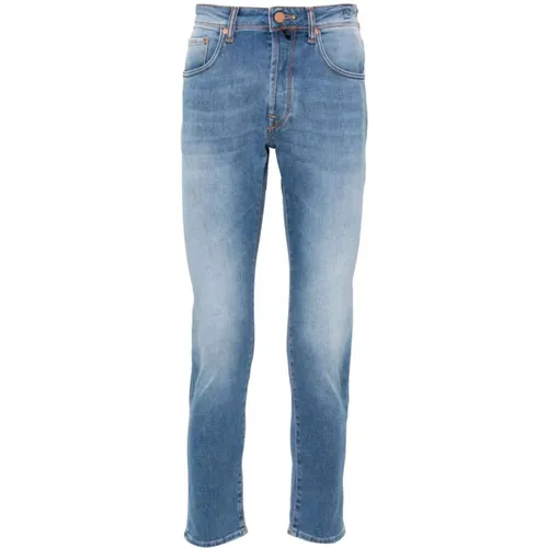 P Denim Str` Jeans , male, Sizes: W33, W34, W32, W31, W38, W35 - Incotex - Modalova
