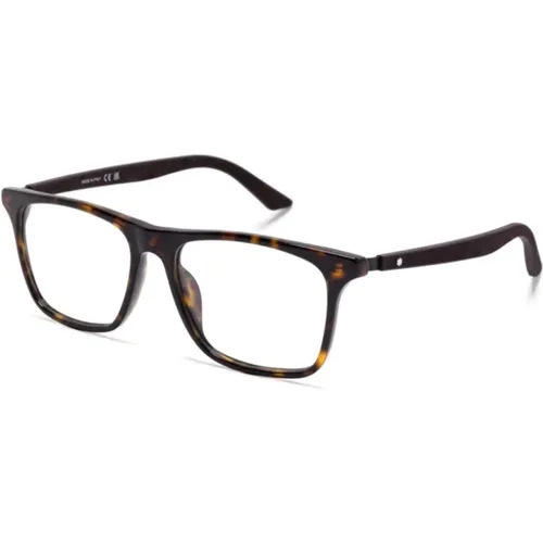 Mb0359O 002 Optical Frame , Herren, Größe: 55 MM - Montblanc - Modalova