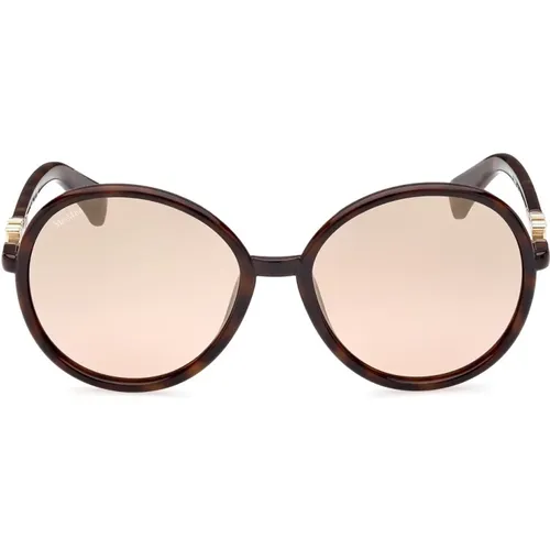 Stilvolle Sonnenbrillen für Frauen,Stylische Sonnenbrille mit Emme15 Design - Max Mara - Modalova