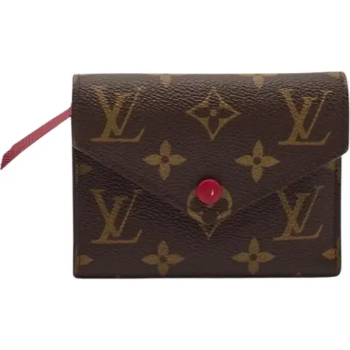 Pre-owned Coated canvas wallets , female, Sizes: ONE SIZE - Louis Vuitton Vintage - Modalova