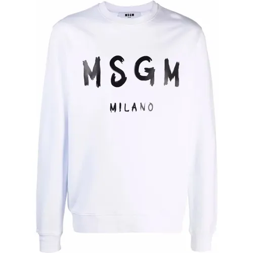 Men's Clothing Sweatshirts Ss24 , male, Sizes: L, M - Msgm - Modalova