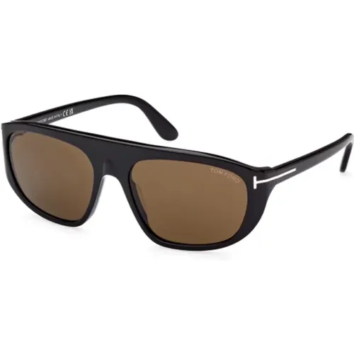 High-Quality Sunglasses for Men , male, Sizes: 58 MM - Tom Ford - Modalova