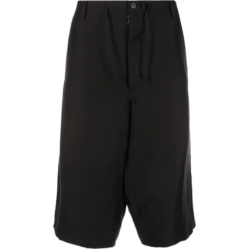 Linen Viscose Shorts Ss22 , male, Sizes: S - Maison Margiela - Modalova