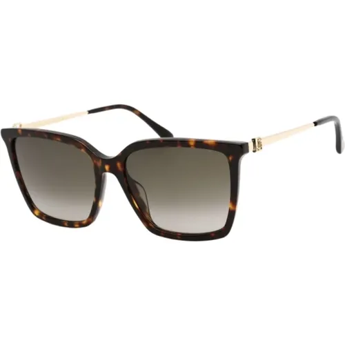 Goldene Metall Damen Sonnenbrille , Damen, Größe: ONE Size - Jimmy Choo - Modalova