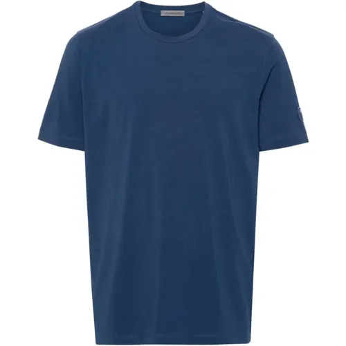 Cotton t-shirt , male, Sizes: 2XL, 3XL, 4XL, XL - Corneliani - Modalova