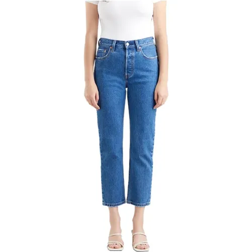 Levi's, Damen Blaue Jeans , Damen, Größe: W28 L28 - Levis - Modalova