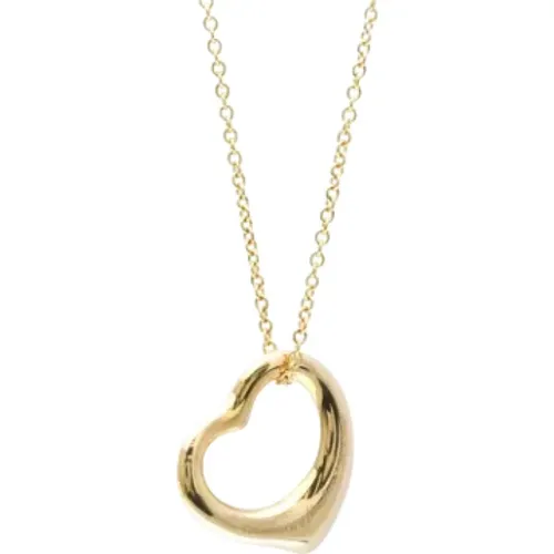 Pre-owned Rose Gold necklaces , female, Sizes: ONE SIZE - Tiffany & Co. Pre-owned - Modalova