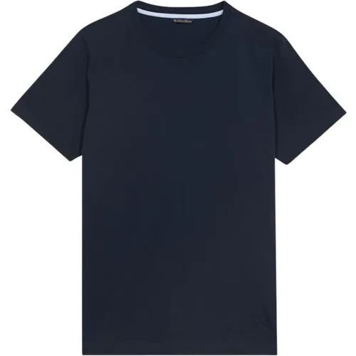 Blaues Baumwoll-Crewneck T-Shirt,Grünes Baumwoll-Crewneck-T-Shirt,Weiße Baumwoll-Crewneck-T-Shirt,Rotes Baumwoll-Crewneck T-Shirt,Schwarzes Baumwoll - Brooks Brothers - Modalova