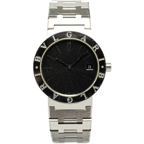 Pre-owned Metal watches , male, Sizes: ONE SIZE - Bvlgari Vintage - Modalova