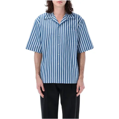 Mens Clothing Shirts Opal Ss24 , male, Sizes: M - Marni - Modalova