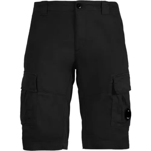 Cargo Shorts with Iconic Detail , male, Sizes: XL - C.P. Company - Modalova