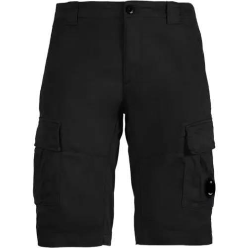 Cargo Shorts with Iconic Detail , male, Sizes: XL, L, M, S - C.P. Company - Modalova