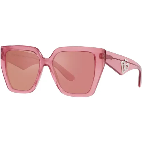 Dark Sunglasses , female, Sizes: 55 MM - Dolce & Gabbana - Modalova