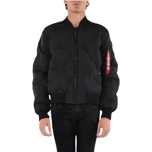 Ma-1 Emb Logo Steppjacke - alpha industries - Modalova