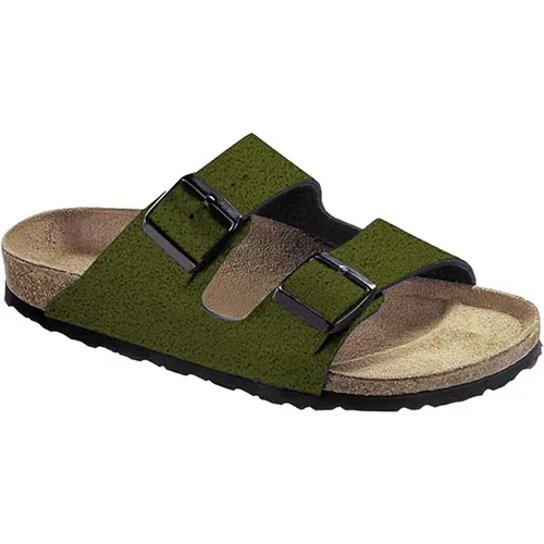 Braune Sandalen für Sommeroutfits , Herren, Größe: 41 EU - MC2 Saint Barth - Modalova