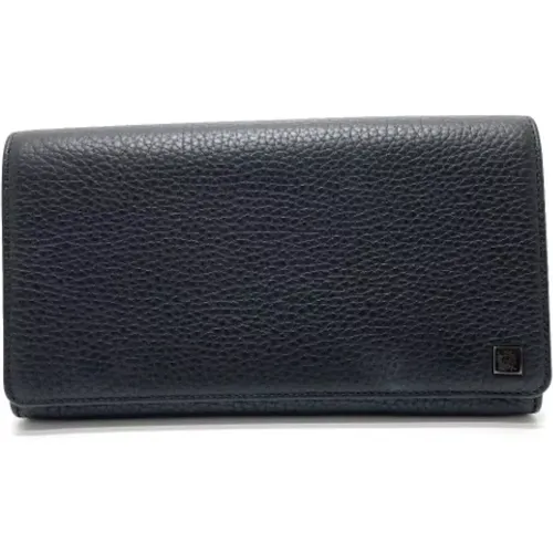 Pre-owned Leather wallets , male, Sizes: ONE SIZE - Dunhill Pre-owned - Modalova