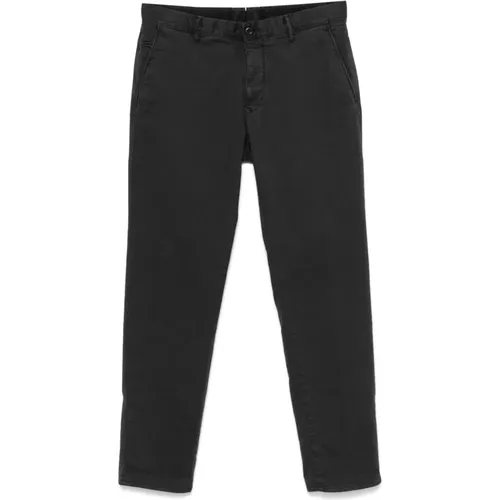 Schmale Blaue Chino Hose , Herren, Größe: W33 - Incotex - Modalova