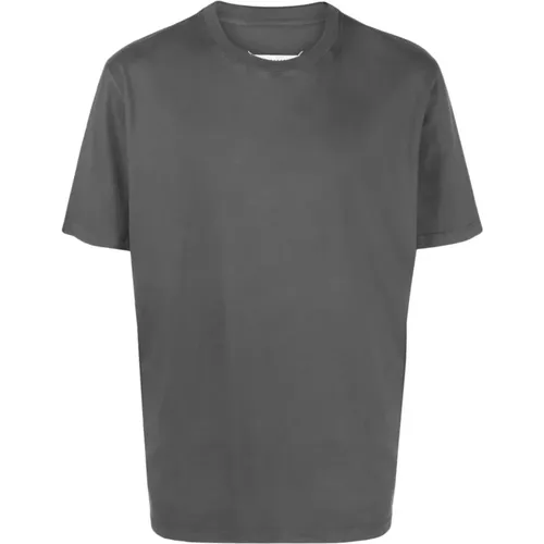 Grey T-shirts and Polos for Men , male, Sizes: S - Maison Margiela - Modalova