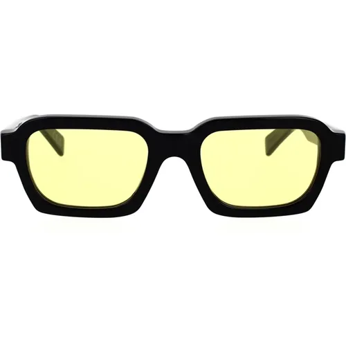 Caro Yellow GZW Sunglasses , unisex, Sizes: 52 MM - Retrosuperfuture - Modalova