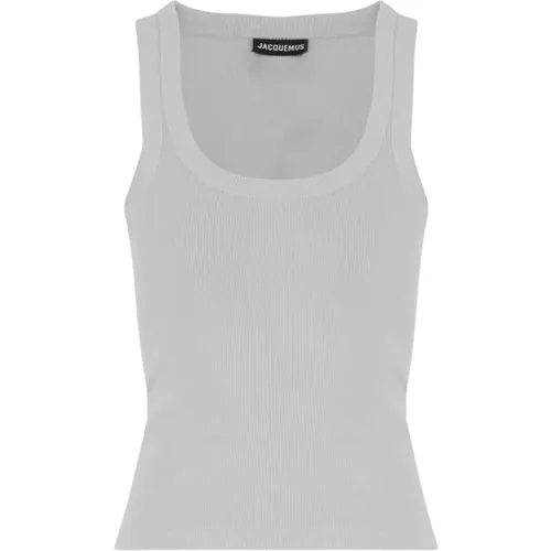 Gros Grain Baumwoll Tank Top , Damen, Größe: XS - Jacquemus - Modalova