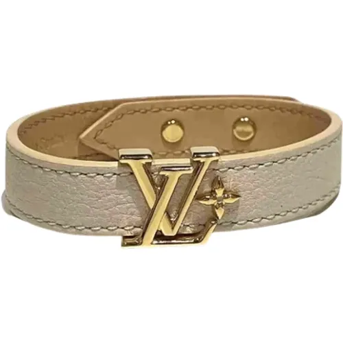 Pre-owned Leather bracelets , female, Sizes: ONE SIZE - Louis Vuitton Vintage - Modalova