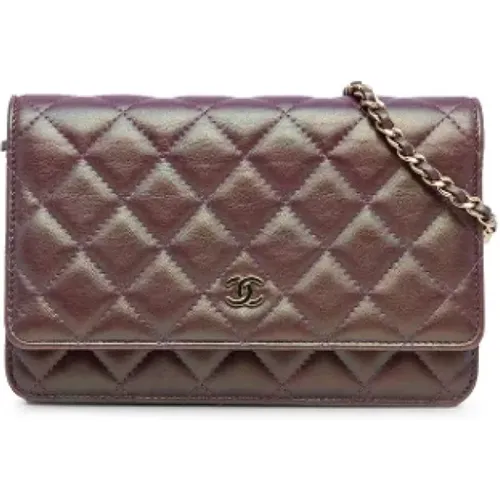 Pre-owned Leather crossbody-bags , female, Sizes: ONE SIZE - Chanel Vintage - Modalova