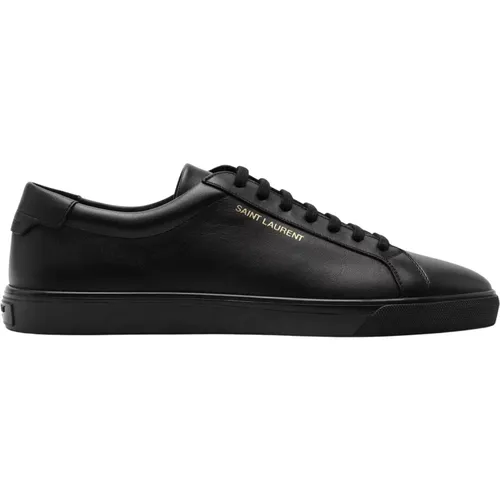 Low Top Sneaker Andy , male, Sizes: 5 1/2 UK, 8 UK, 5 UK, 6 1/2 UK, 7 UK - Saint Laurent - Modalova