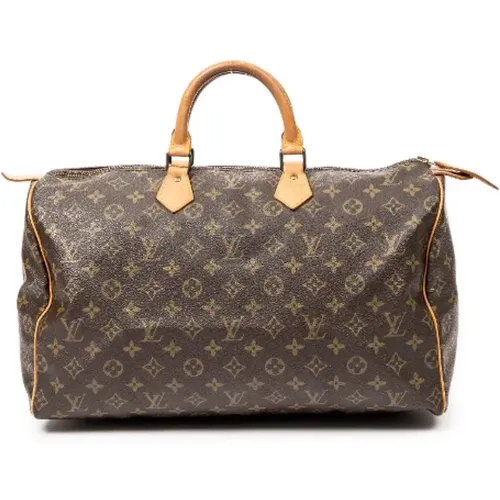 Pre-owned Coated canvas handbags , female, Sizes: ONE SIZE - Louis Vuitton Vintage - Modalova