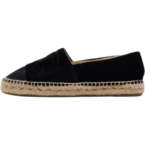 Pre-owned Canvas flats , female, Sizes: 5 UK - Chanel Vintage - Modalova