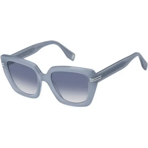 Blaue Sonnenbrille für Frauen , Damen, Größe: 58 MM - Marc Jacobs - Modalova