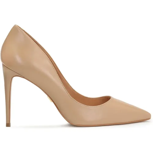 Elegante Nude Leder Pumps , Damen, Größe: 37 1/2 EU - Kazar - Modalova