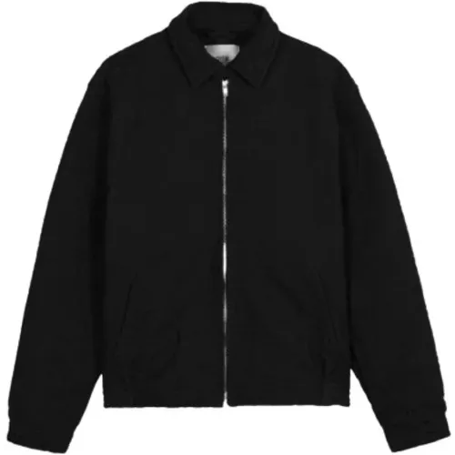 High-Quality Cotton Jacket with Zipper and Logo , male, Sizes: L - Arte Antwerp - Modalova