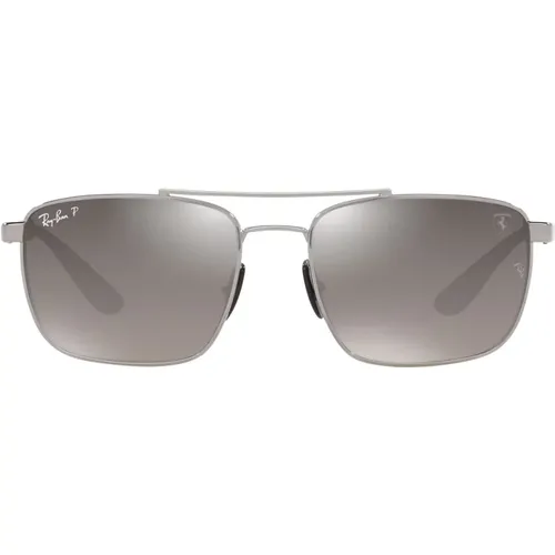 Square Polarized Sunglasses Rb3715M F0845J , unisex, Sizes: 58 MM - Ray-Ban - Modalova