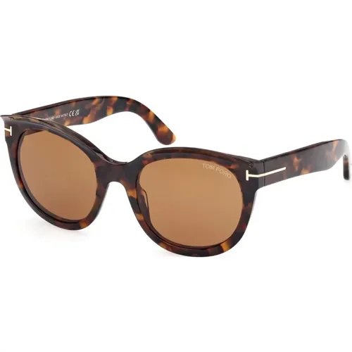 Ft1114 52E Sunglasses , female, Sizes: 54 MM - Tom Ford - Modalova