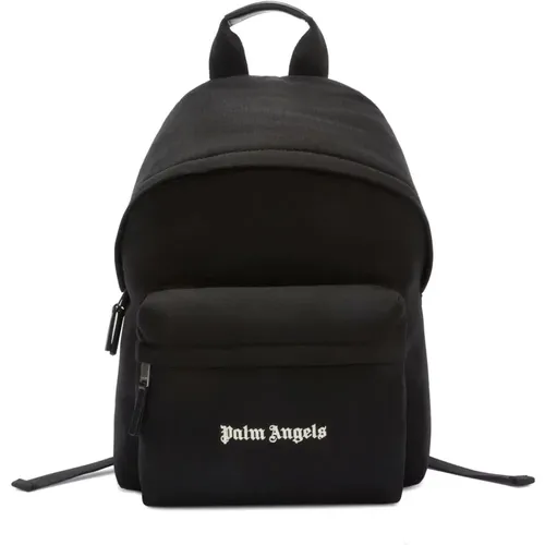 Classic Logo Backpack , male, Sizes: ONE SIZE - Palm Angels - Modalova