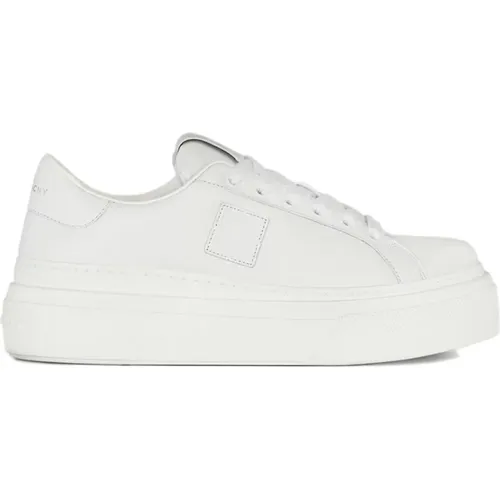 Leather Sneakers with 4G Patch , female, Sizes: 2 UK - Givenchy - Modalova