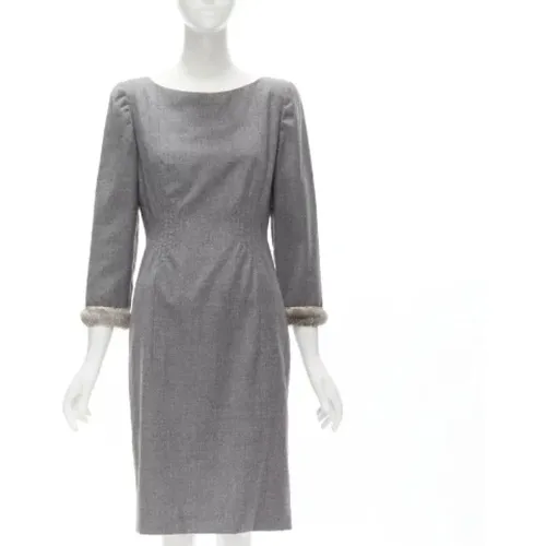 Pre-owned Wolle dresses - Valentino Vintage - Modalova