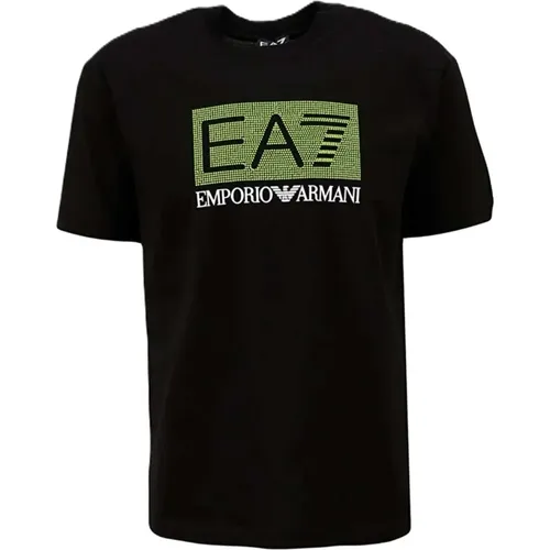 Logo T-shirt - , male, Sizes: S, M - Emporio Armani EA7 - Modalova