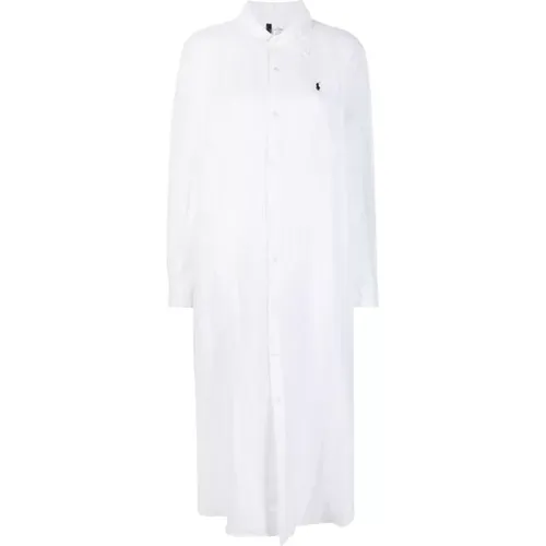 Classic Cotton Shirt , female, Sizes: S - Ralph Lauren - Modalova