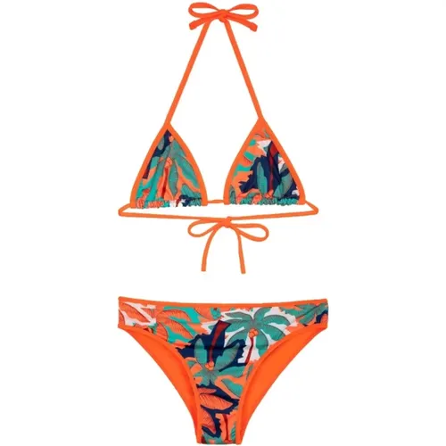 Exotisches Dreieck Bikini Set - Me-Fui - Modalova