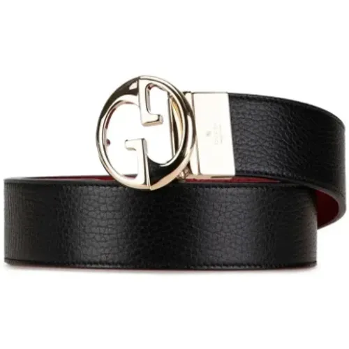 Pre-owned Leather belts , female, Sizes: ONE SIZE - Gucci Vintage - Modalova