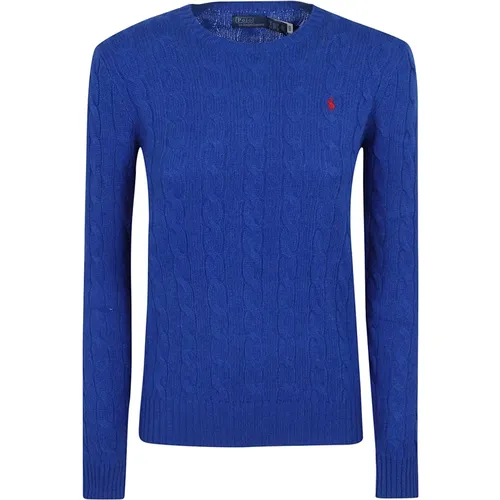 Damenbekleidung Pullover Blau Aw24 , Damen, Größe: S - Ralph Lauren - Modalova