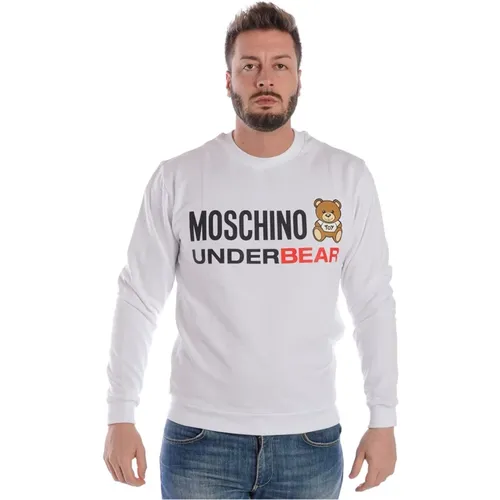 Kapuzenpullover , Herren, Größe: M - Moschino - Modalova