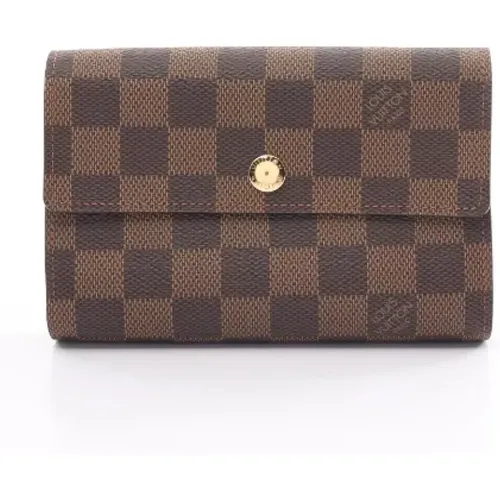 Pre-owned Canvas wallets , female, Sizes: ONE SIZE - Louis Vuitton Vintage - Modalova