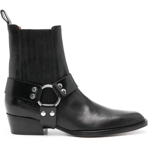 Ankle Boots for Women , female, Sizes: 5 1/2 UK, 3 1/2 UK, 3 UK, 4 UK, 6 UK, 7 UK, 5 UK, 4 1/2 UK, 8 UK - Paris Texas - Modalova