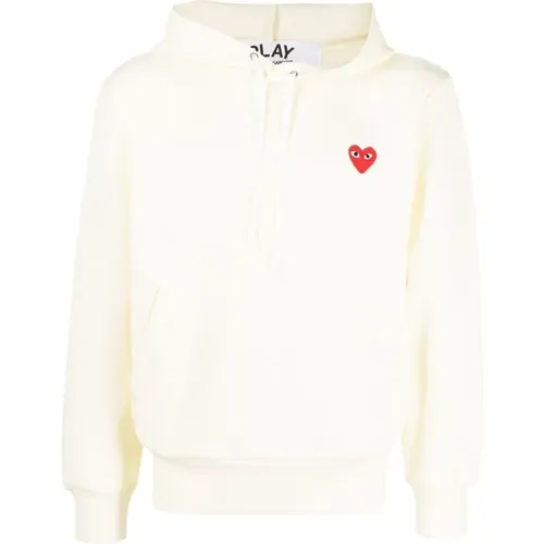 Knit Sweatshirt for Men , male, Sizes: L, XL - Comme des Garçons Play - Modalova