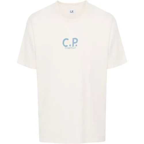 C.P.Company T-shirts and Polos , male, Sizes: L, M - C.P. Company - Modalova